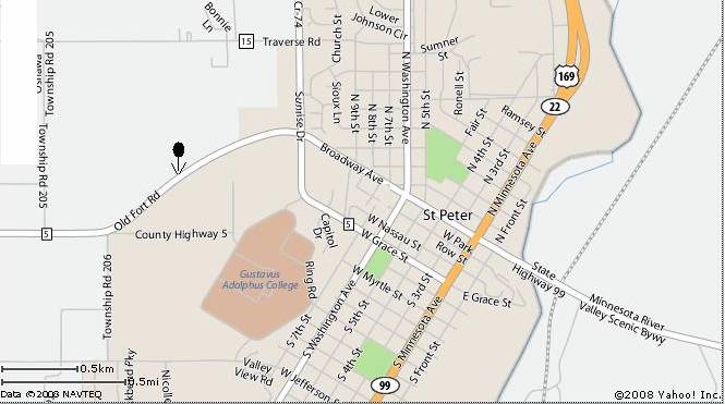 Map St. Peter