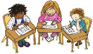 Cartoon image of children